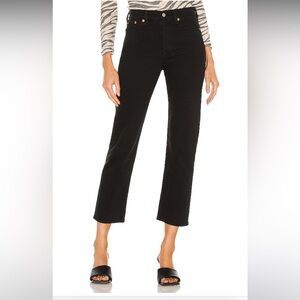 Levi's | Wedgie premium Straight Jeans in Black Heart Size 25